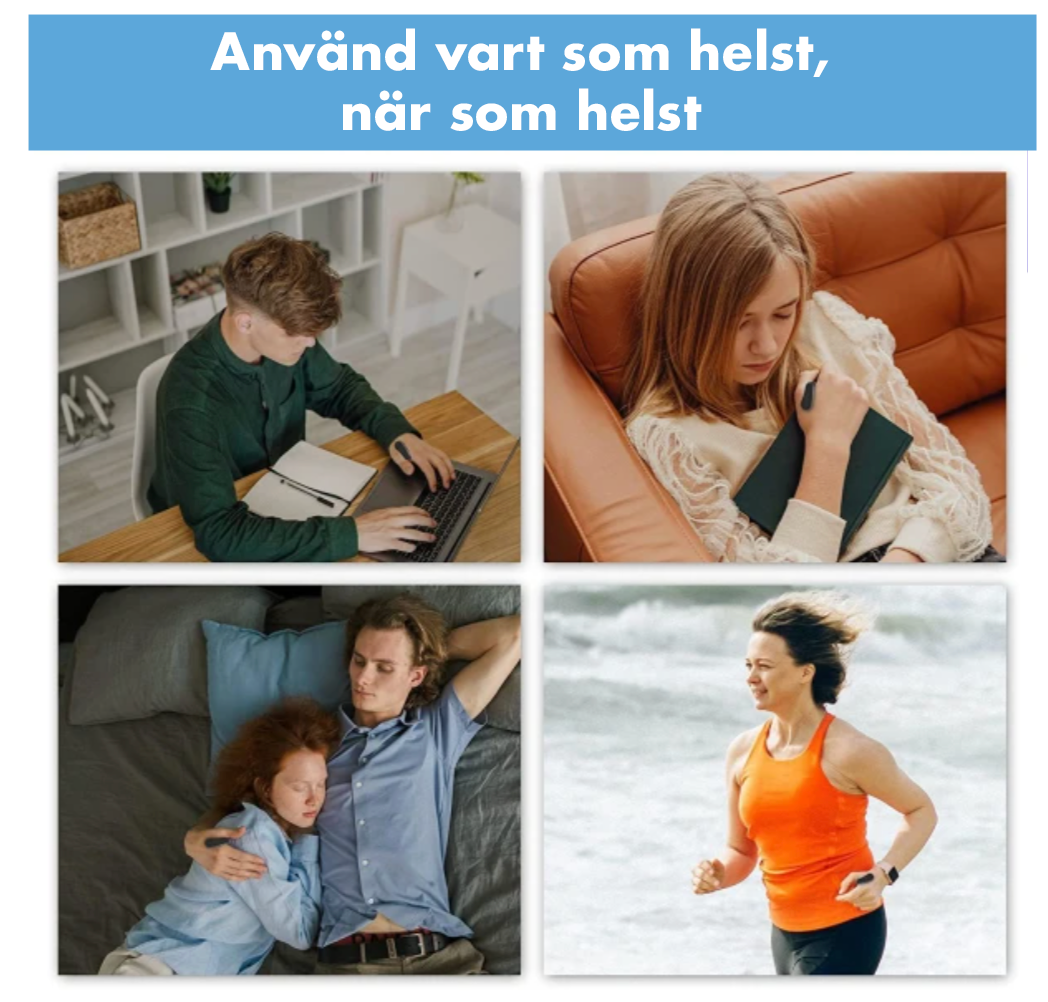 Effektiv migreneklemme for migrenespenning, angst og hodepinelindring