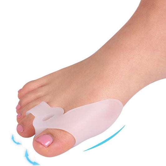 Tåspreder silikon, hallux valgus (2 stk)