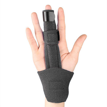 Effektiv fingerskinne med håndleddsstøtte