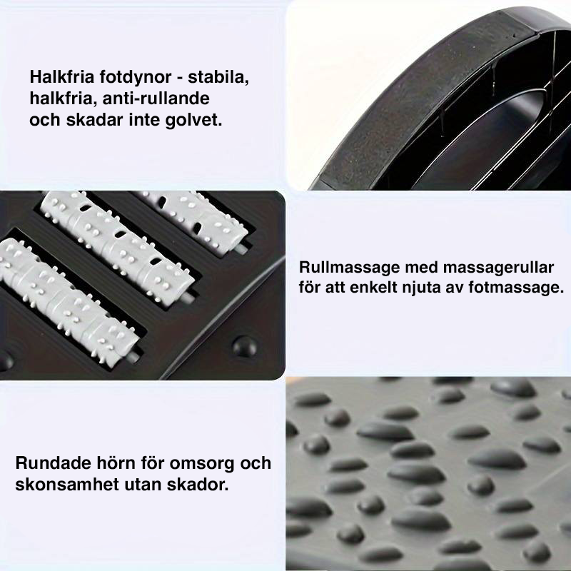 Ergonomisk fotstøtte