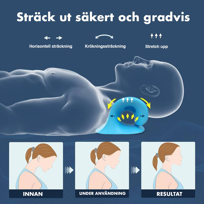 Kiropraktisk nakkepute, nakkebåre