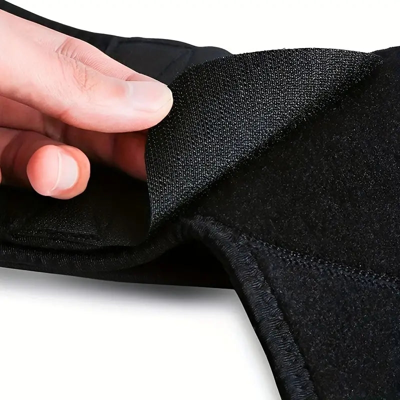 Neopren hoftestøtte for smertelindring i isjias, lyske og lår. Justerbar kompresjon, unisex design.