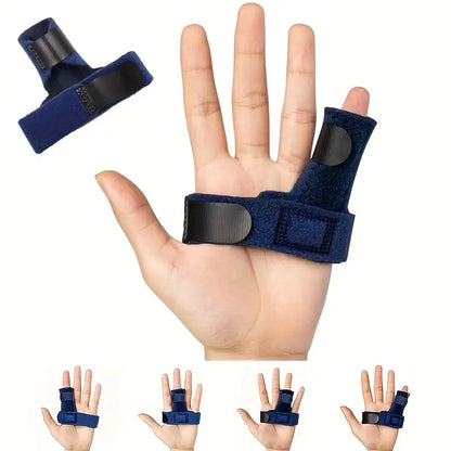 Justerbar fingerskinne med aluminiumsstøtte – stabiliserende støtte for fingrene