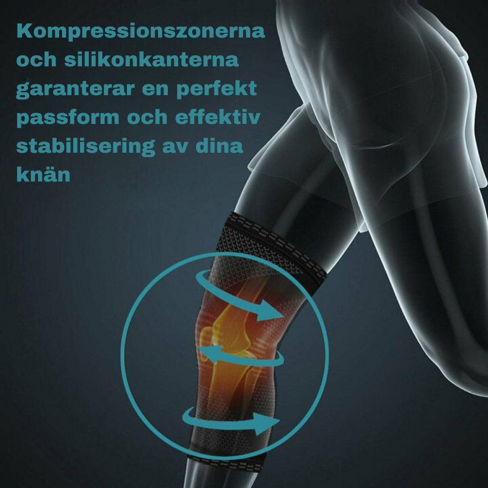 Knestøtte, kompresjon