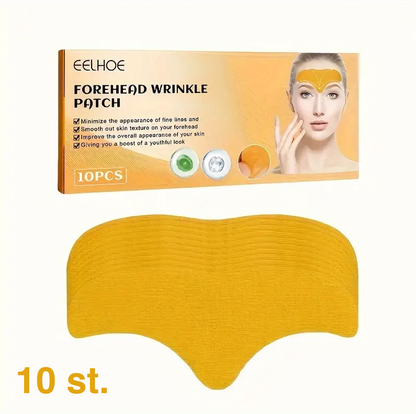 Kollagenbehandling for rynker i pannen – oppstrammende plaster med centella (10 stk)